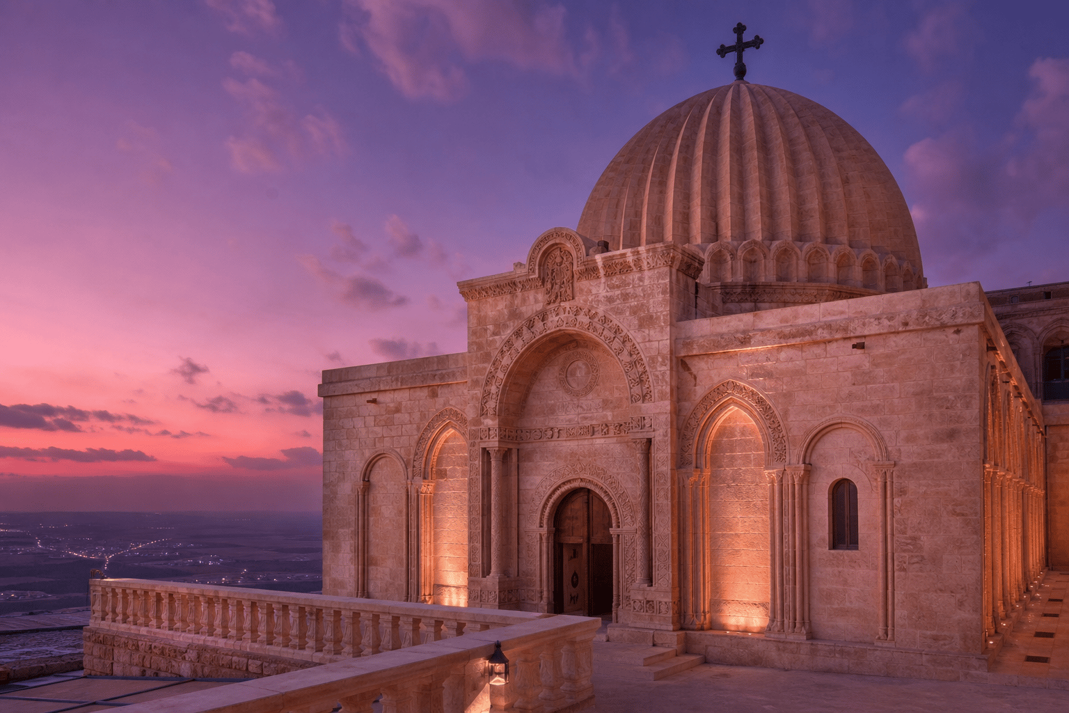 Taş kilise gün batımı — bayan hoca danışmanlık