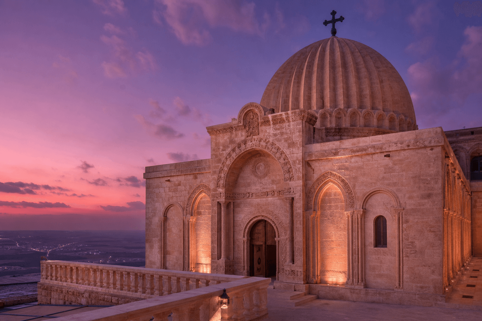 Taş kilise gün batımı — bayan hoca danışmanlık